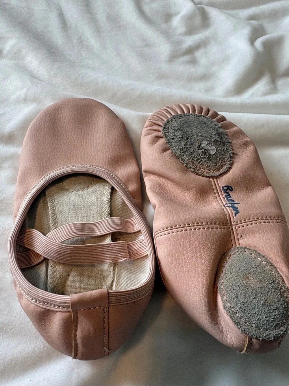 Ballet Slippers in Blush
